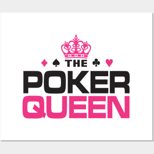 Poker Queen Posters and Art